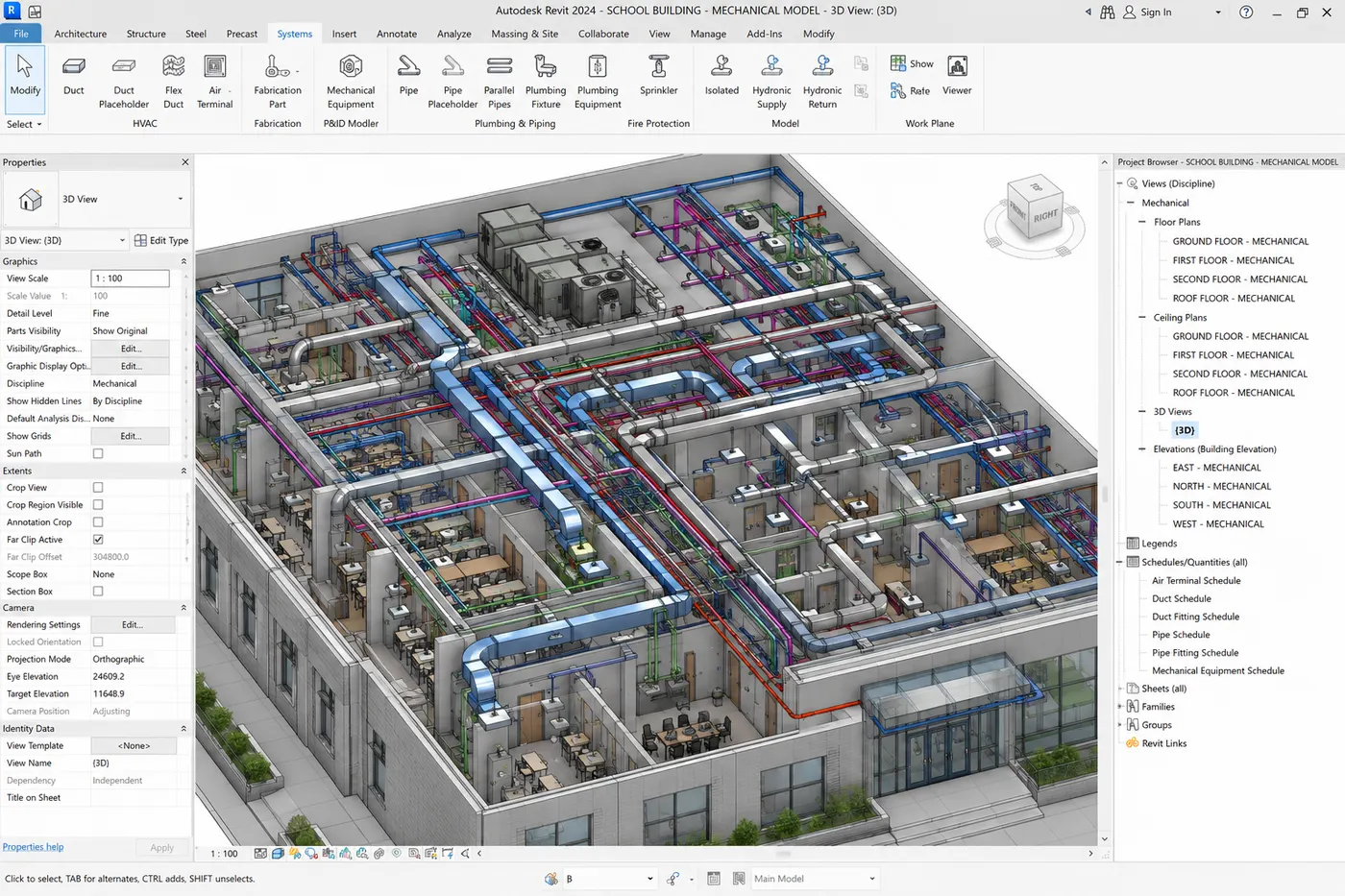 BIM model · MEP 1