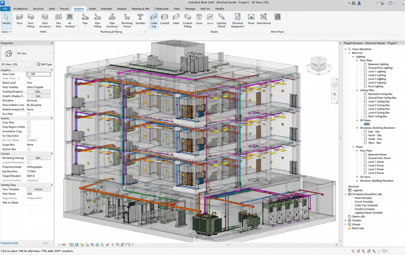 BIM model · MEP 3