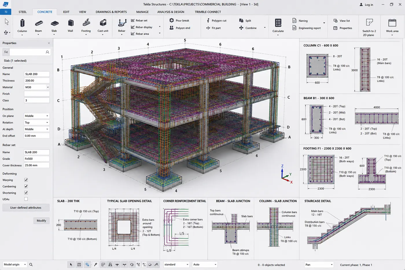 BIM model · Structure 3